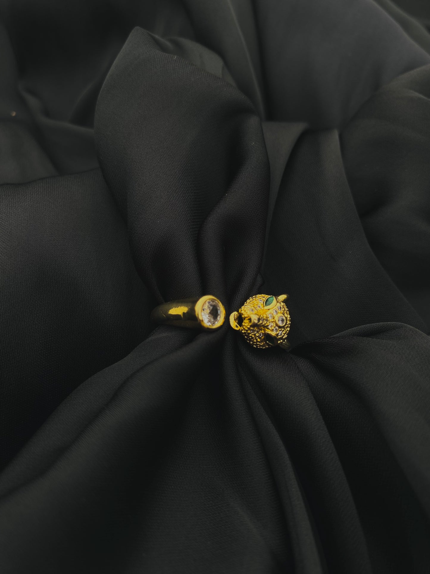 Panther Grace Gold-plated Ring