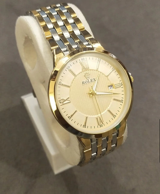 RLX GOLD AND SILVER CLASSIC WATCH