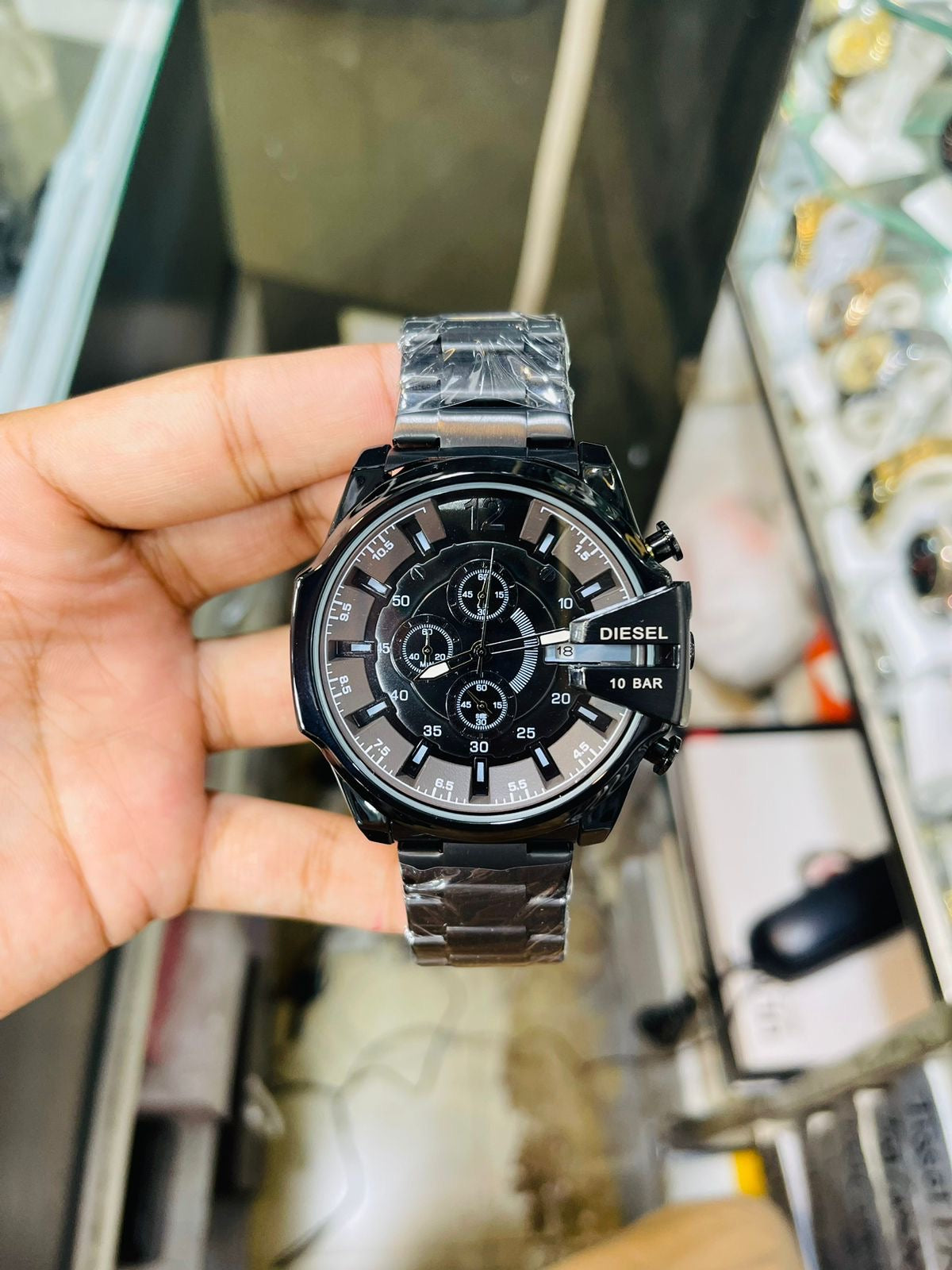 DIESEL CHRONOGRAPH WATCH IN STAINLESS STEEL