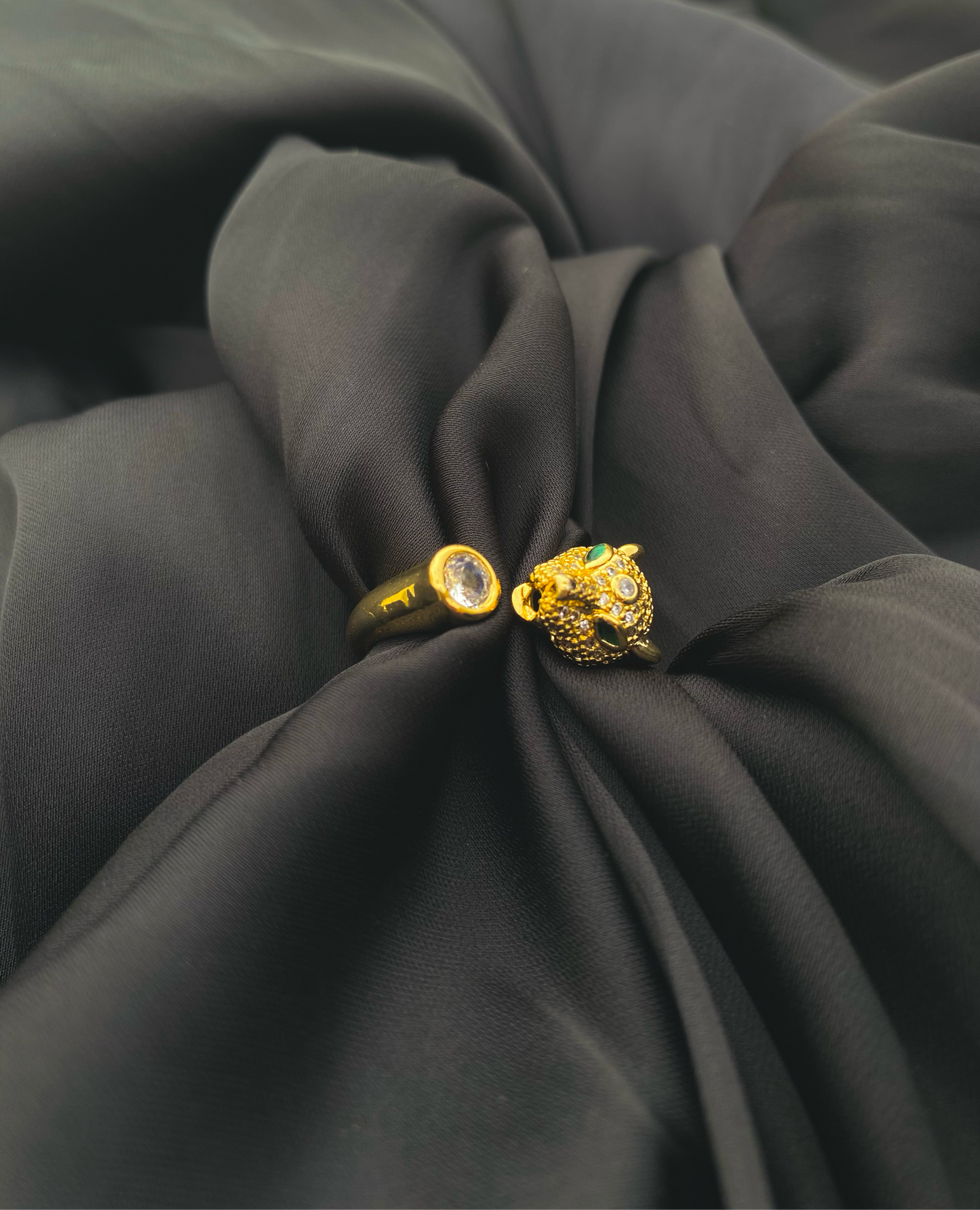 Panther Grace Gold-plated Ring